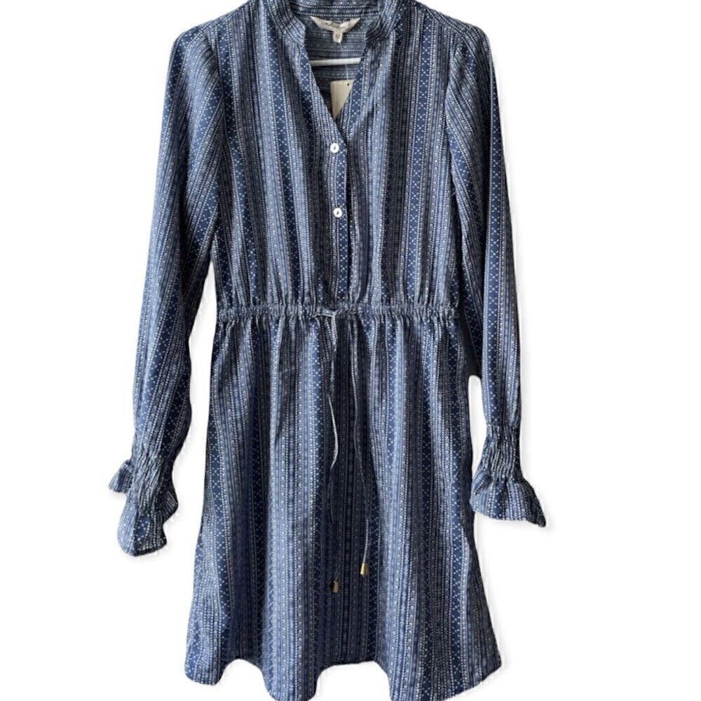 NWT Boho Indulge In Style Blue Dress Women’s Size Medium Fairy Barbie Core